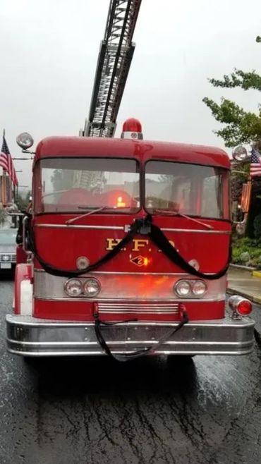 Our 1960 FWD honoring a departed member.