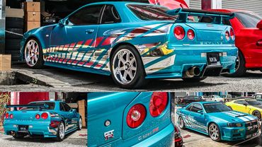 Nikhael Neil , Nissan Skyline R34 G Spec PW , Gurucollector , Paul Walker