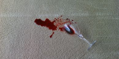 red stains, red wine stain, blood stains, wine spill