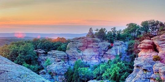 High Knob Campground Shawnee National Forest