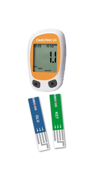Glucómetro diseñado especialmente para perros y gatos