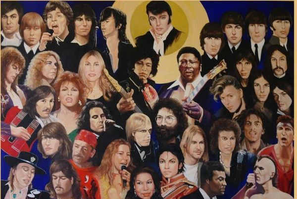 Rock and Roll painted in 2012