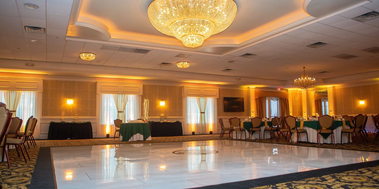 Elegant event center venue hosting weddings parties and celebrations