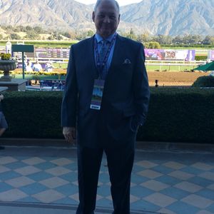 Chieftain Stables III, LLC manager, Tom Gardiner, at the 2016 Breeders' Cup at Santa Anita.