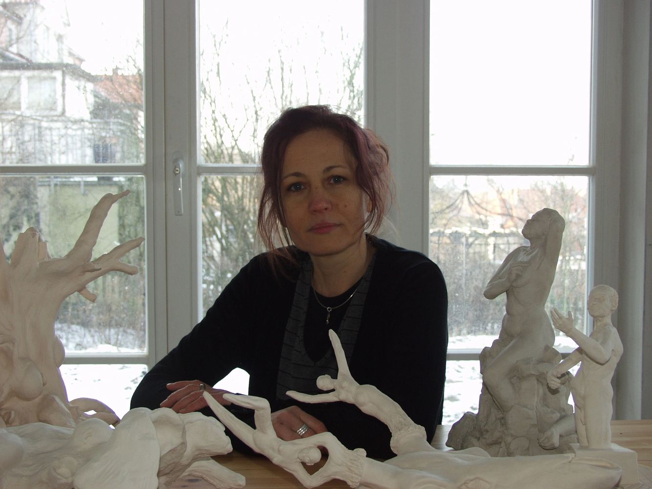 German artist and publisher Marita Vollborn is working under her label Sinn und Scherben (TM).