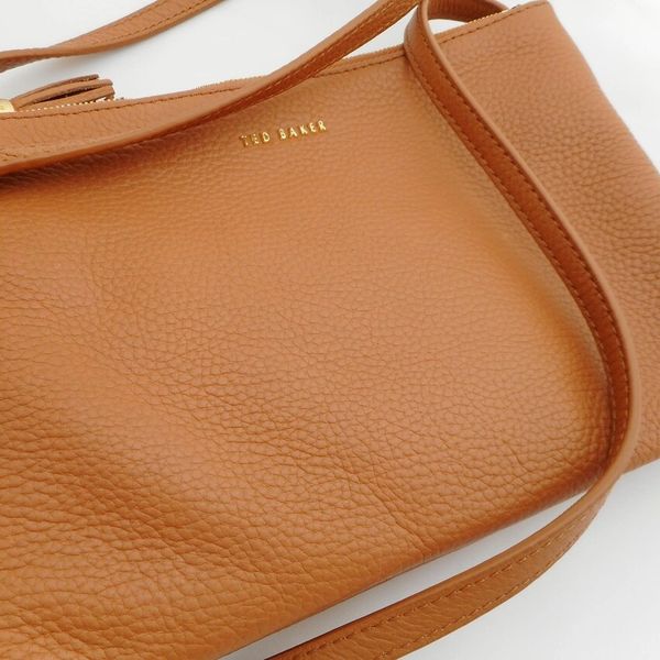 ted baker london pebble leather double compartment crossbody purse Ted Baker road trip travel bag