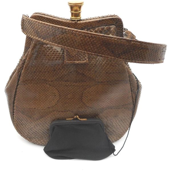 town & country 1950's handbag - mid century art deco purse - vintage purse handbag
