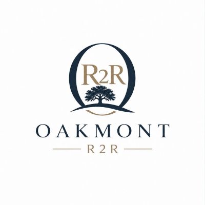 Oakmont R2R logo featuring a tree inside a large 'Q'.