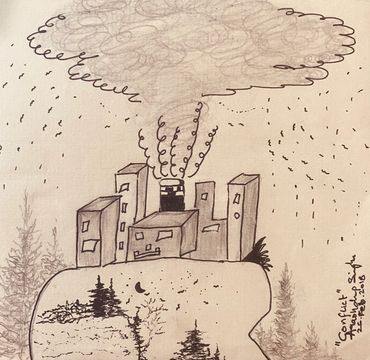 #ShantiniketanVibes
#BengalArt
#TagoreTown
#ArtFromShantiniketan
#SantiniketanSketches