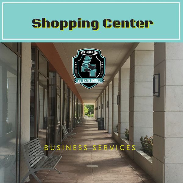 Small Shopping Strip Center Business Services in Doral. Pressure Washing