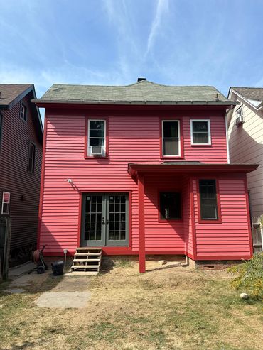Exterior Painting and siding Work.
