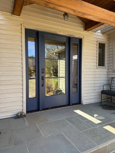 Exterior Door Install.
