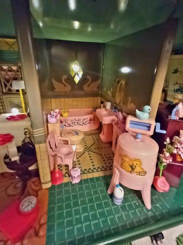 T. Cohn 1958 (MCM) Mid-Century Metal Dollhouse #99 Marx Renwal Plasco Miniature Museum RetroMemento