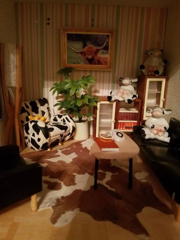 Scarce Lundby Apartments RetroMemento Sweden Dollhouse Dala Garden Miniature Scandinavian Modern