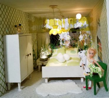 Scarce Lundby Apartments RetroMemento Sweden Dollhouse Dala Garden Miniature Scandinavian Modern