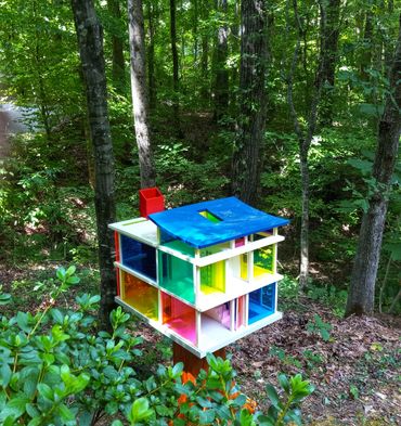 Kaleidoscope House Dollhouse Bozart Toys MoMa Museum Wheelwright Simmons RetroMemento Miniature Doll