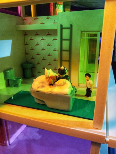 Kaleidoscope House Dollhouse Bozart Toys MoMa Museum Wheelwright Simmons RetroMemento Miniature Doll