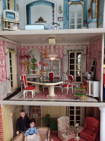 RetroMemento Dollhouse Museum Miniatures Petite Princess Patti IDEAL Toys Japan 1964 1965 Hong Kong