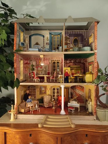 RetroMemento Dollhouse Museum Miniatures Petite Princess Patti IDEAL Toys Japan 1964 1965 Hong Kong