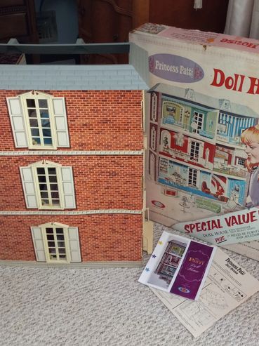 RetroMemento Dollhouse Museum Miniatures Petite Princess Patti IDEAL Toys Japan 1964 1965 Hong Kong