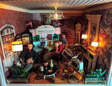 RetroMemento Dollhouse Museum Miniatures Petite Princess Patti IDEAL Toys Japan 1964 1965 Hong Kong