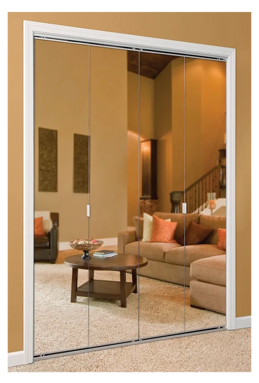 Bifold Closet Mirrored Doors
