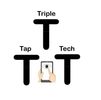 Triple tap tech logo