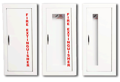 Fire Extinguisher Cabinets for Sioux Falls, Rapid City, and Watertown, South Dakota plus Sioux City,