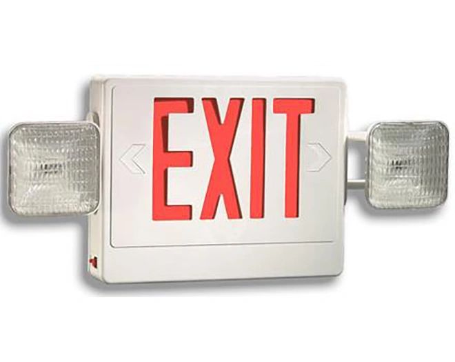 Emergency Exit Lighted Sign Fire Safety Watertown 