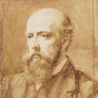 portrait of philip webb