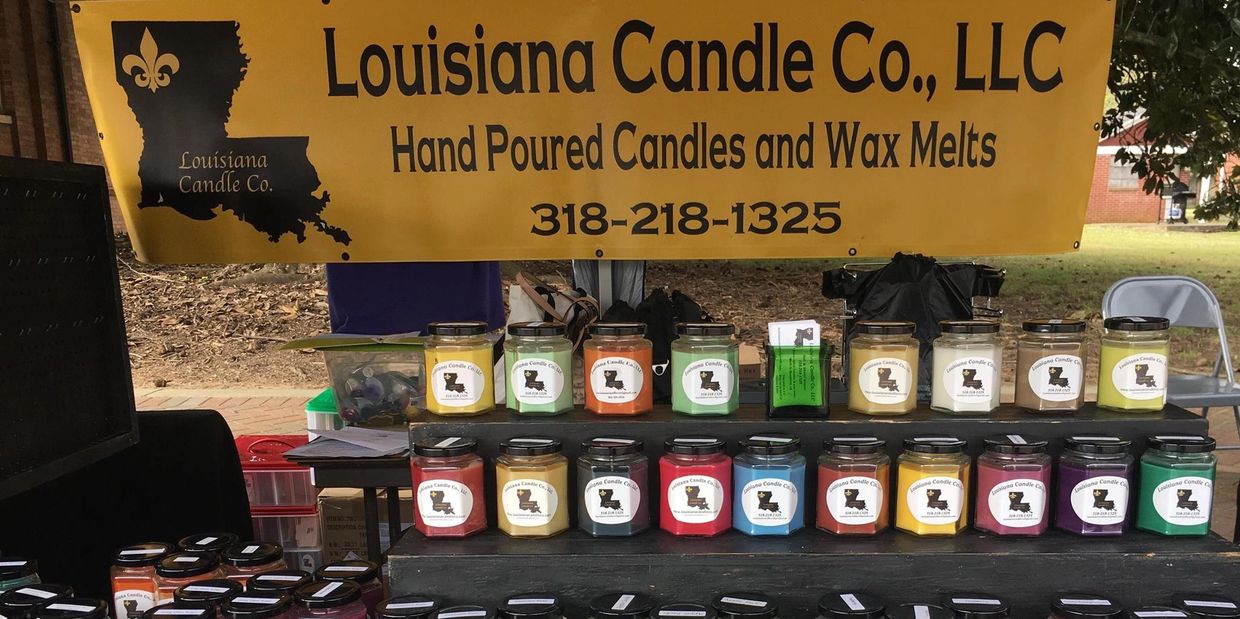 High Quality hand poured candles, wax melts, and aroma sprays. Made in Louisiana.