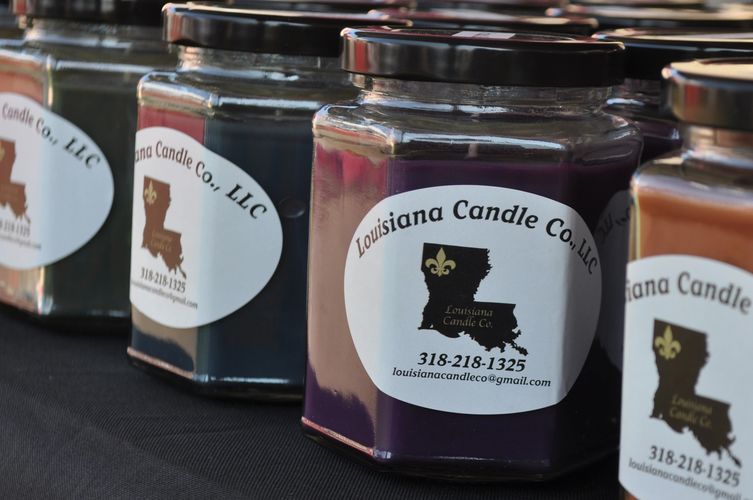 Hand Poured Louisiana scented candles