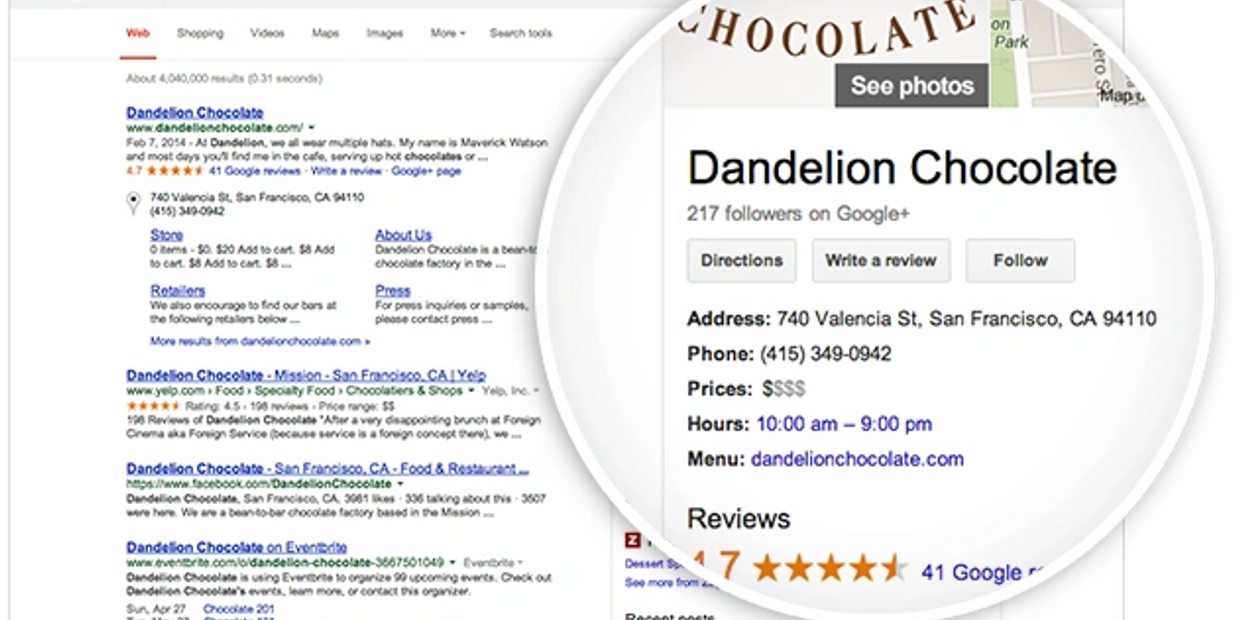 Claim your Google My Business listing.