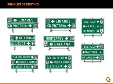 SEÑALES DE DESTINO