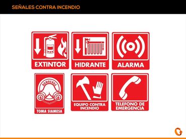 SEÑALES CONTRA INCENDIO