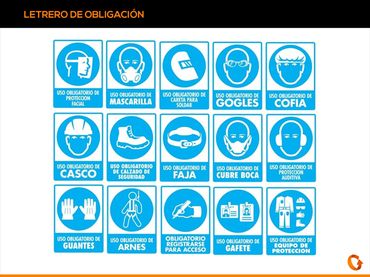 LETRERO DE OBLIGACIÓN