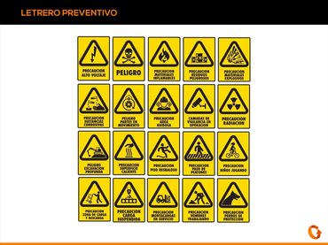 LETRERO PREVENTIVO