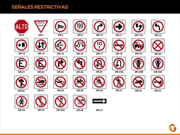 SEÑALES RESTRICTIVAS