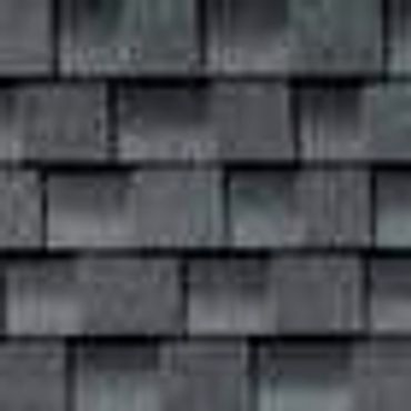 closeup shot of a dark roofing of a house