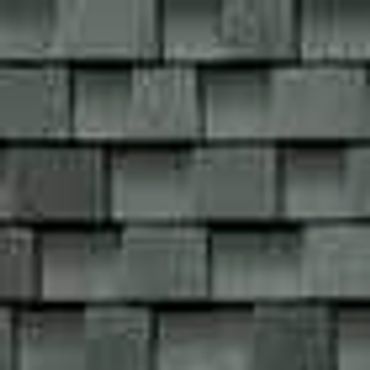 closeup picture of a black roofing