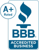 A+ rating with Better Business Bureau