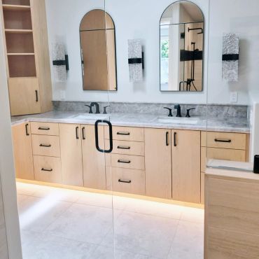Our recent bathroom sink installations.