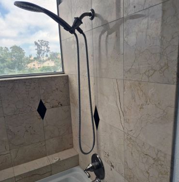Our recent shower installations in Carlsbad