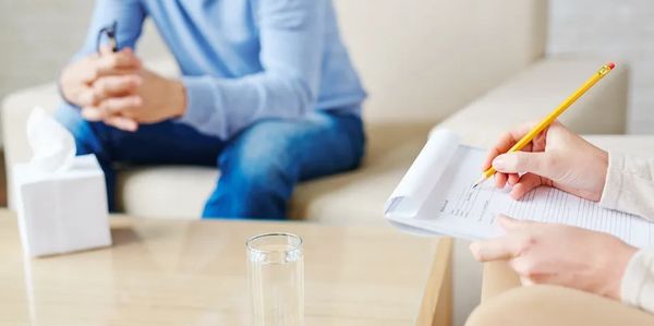 Counselor and Patient