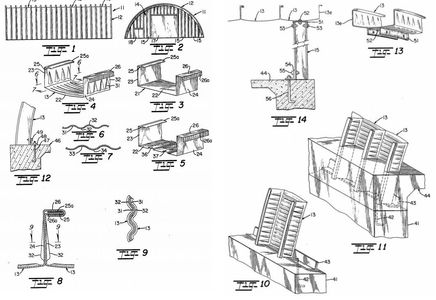 Croquis de instalación de arco tipo u-31