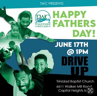 Together we can twc jeanette brandon pg county community advocate fathers day event drive up dmv