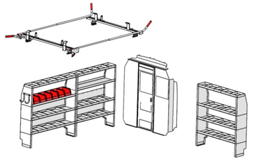Full Sized Van Storage Solutions Package
