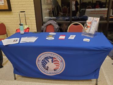 Mahoning County Veterans Service Commission information table.