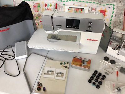 Used Bernina 750 QE Quilters Edition Sewing, Quilting, Embroidery Machine.