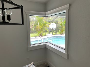 Custom Window Trim and Paint
